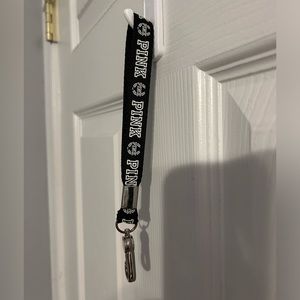 Victoria secret pink wrist lanyard